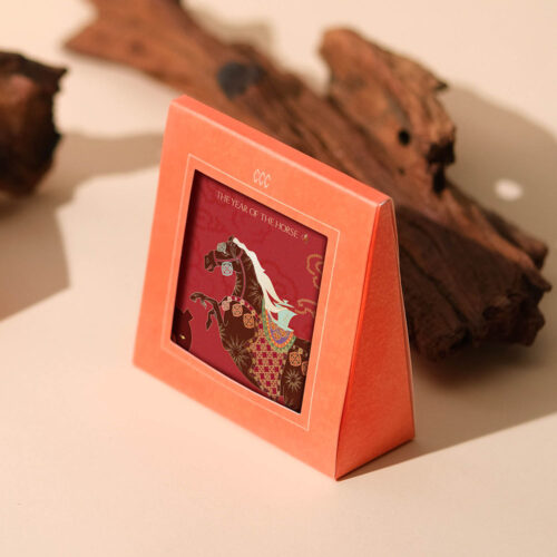 新年小茶盒 - 躍馬新春