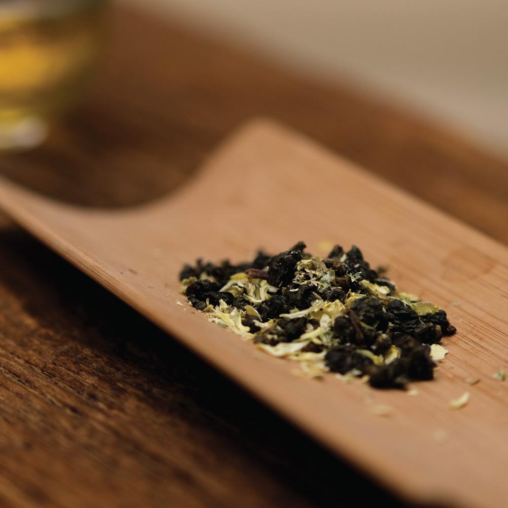 鎏金菊琥珀金菊焙茶