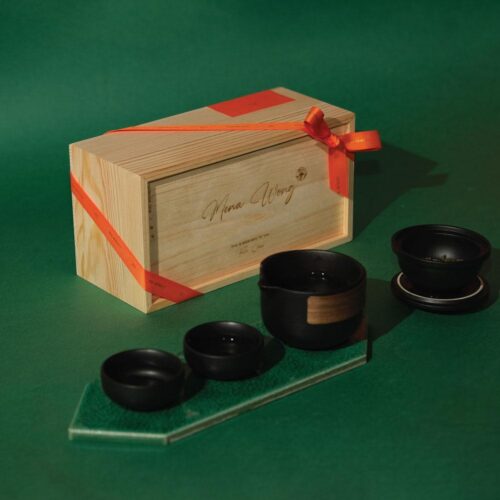 松・貳｜粗陶茶具禮盒