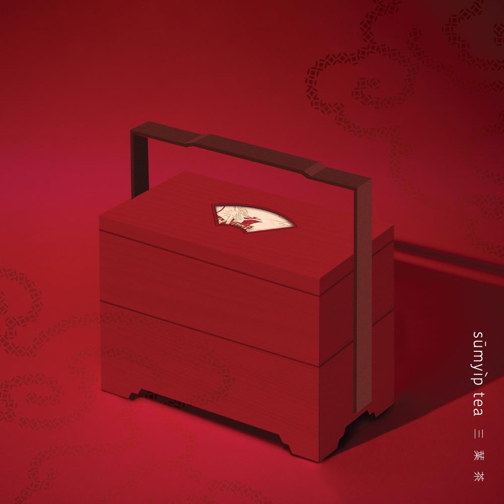 Tea wooden gift box-04